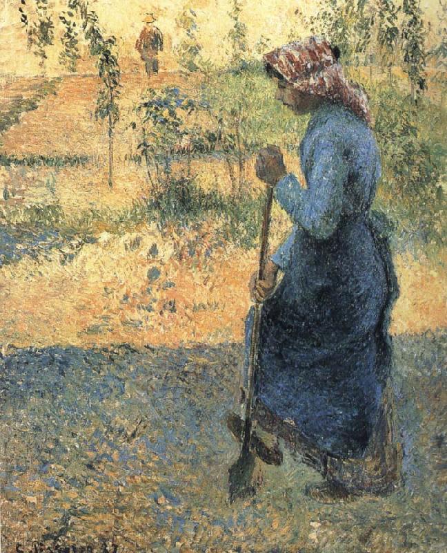Camille Pissarro The woman excavator France oil painting art